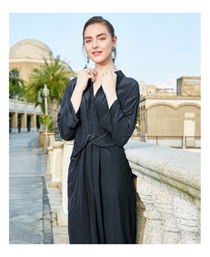 女裝進貨卡嘉西中長款連衣裙